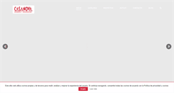 Desktop Screenshot of mueblescasanova.com